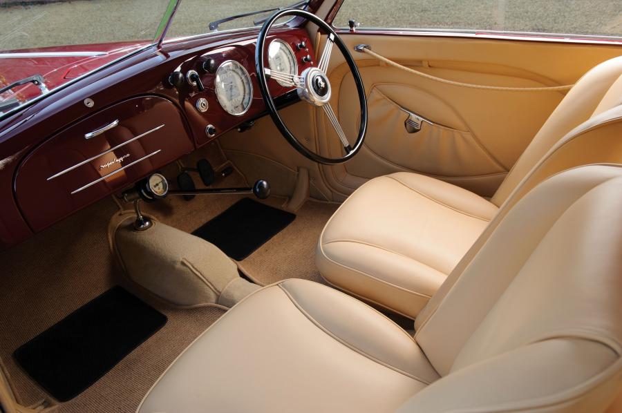 Интерьер Alfa Romeo 6C 2500 SS Berlinetta 1939 года  (фото 18 из 36)